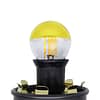 5watt Filament Golfball Crown Gold LED ES E27 Screw Cap Warm White Dimmable