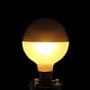 4watt G125 Frosted Crown Silver Filament Globe LED ES E27 Screw Cap Very Warm White Dimmable