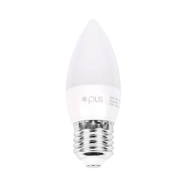 5watt Candle LED ES E27 Screw Cap Daylight Equivalent To 40watt Dimmable