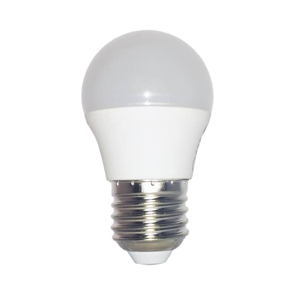 6watt Golfball LED ES E27 Screw Cap Warm White Equivalent To 40watt