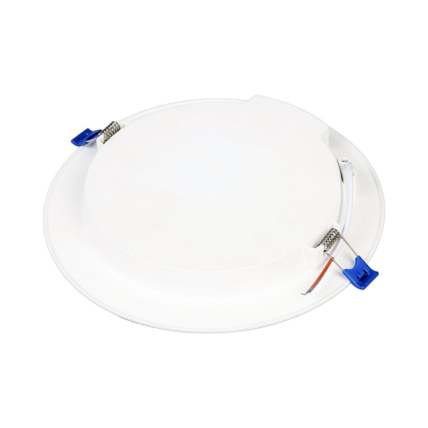 9watt LED Recessed Round LED Panel 116mm x 24mm With 30cm Cable Daylight White